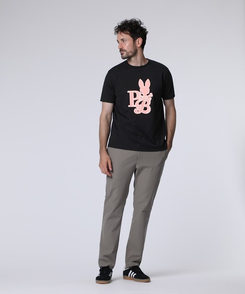 Psycho Bunny（サイコバニー）の「ビッグロゴグラフィック Tシャツ（Tシャツ/カットソー・メンズ・ブラック/ダークオリーブ/ホワイト・X-LARGE/SMALL/MEDIUM/LARGE）」の12枚目の写真