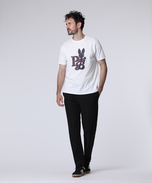 Psycho Bunny（サイコバニー）の「ビッグロゴグラフィック Tシャツ（Tシャツ/カットソー・メンズ・ブラック/ダークオリーブ/ホワイト・X-LARGE/SMALL/MEDIUM/LARGE）」の16枚目の写真