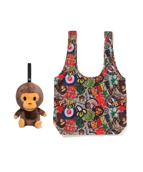 BABY MILO KEYCHAIN ECO BAG エコバッグ BAPE s-l1200.png