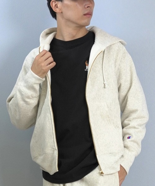 CHAMPION/チャンピオン ジップアップ パーカー 無地 ロゴ ワンポイント