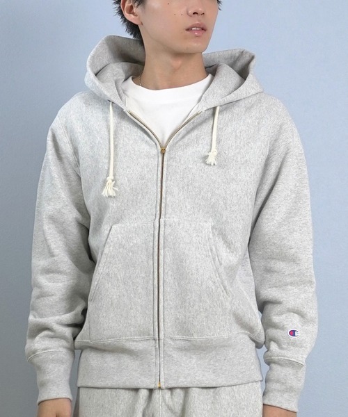 CHAMPION/チャンピオン ジップアップ パーカー 無地 ロゴ ワンポイント