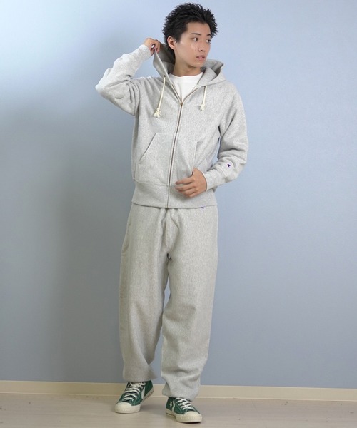 CHAMPION/チャンピオン ジップアップ パーカー 無地 ロゴ ワンポイント