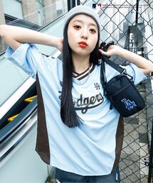 MLB（メジャーリーグベースボール）の「【MLB】シャカシャカトップス（Tシャツ/カットソー・キッズ）」