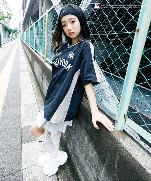 セール】【MLB】シャカシャカトップス（Tシャツ/カットソー）｜MLB