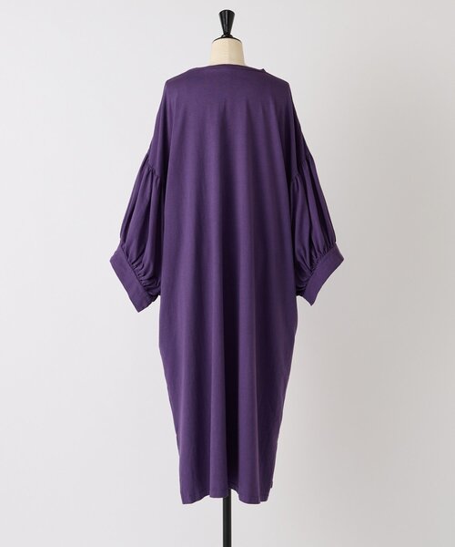 25SS【ビアズリー】ビッグスリーブTeeワンピース　洗える　フリーサイズ BEARDSLEY（ビアズリー）の「ビッグスリーブTeeワンピース（ワンピース