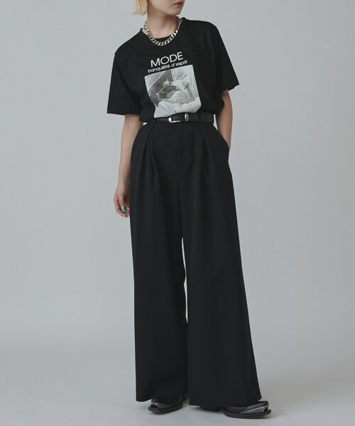 mi-企画】タックワイドパンツ（スラックス）｜Lui's（ルイス）の