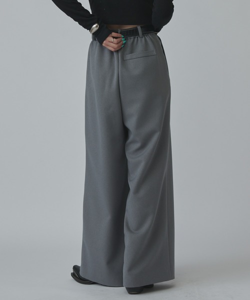 【mm】【美品】Lui's【mi-企画】ワイドデニムパンツ　メンズ着用可 Lui's（ルイス）の「【mi-企画】ワイドデニムパンツ（デニムパンツ