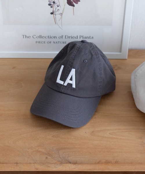 clear（クリア）の「LA刺繍キャップ[着回し力抜群 大人 カジュアル]≪SS新作≫（キャップ・レディース・ネイビー/グレー/アイボリー・F）」の14枚目の写真