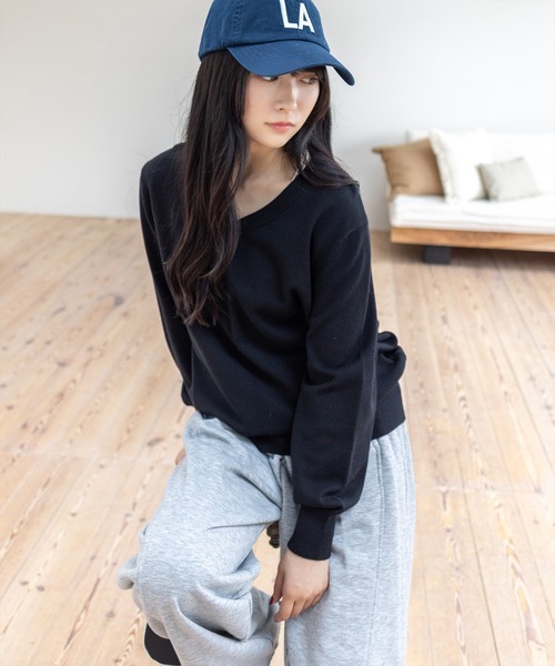 clear（クリア）の「LA刺繍キャップ[着回し力抜群 大人 カジュアル]≪SS新作≫（キャップ・レディース・ネイビー/グレー/アイボリー・F）」の16枚目の写真