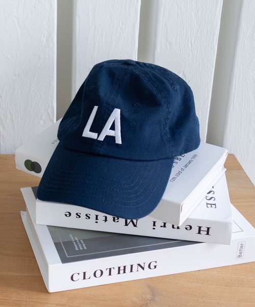 clear（クリア）の「LA刺繍キャップ[着回し力抜群 大人 カジュアル]≪SS新作≫（キャップ・レディース・ネイビー/グレー/アイボリー・F）」の15枚目の写真