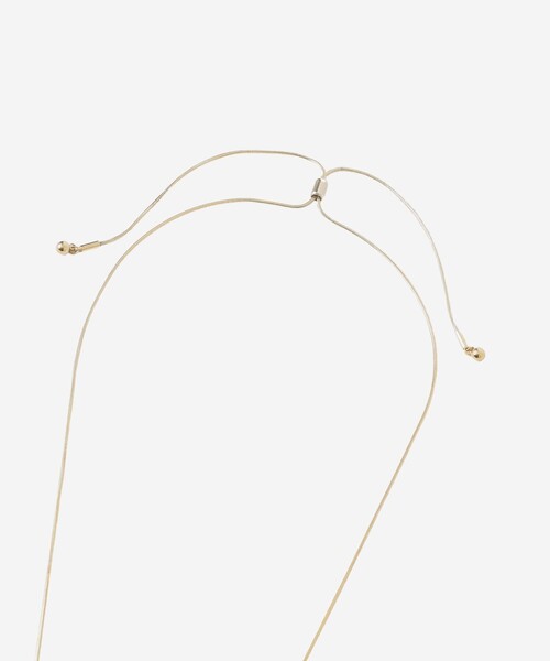 MACKINTOSH LONDON（マッキントッシュ ロンドン）の「タッセルチェーンネックレス（ネックレス・レディース・シルバー/ゴールド・FREE）」の6枚目の写真