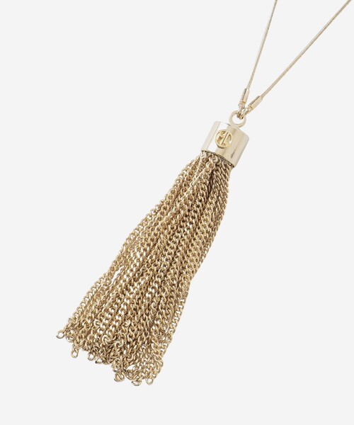 MACKINTOSH LONDON（マッキントッシュ ロンドン）の「タッセルチェーンネックレス（ネックレス・レディース・シルバー/ゴールド・FREE）」の5枚目の写真