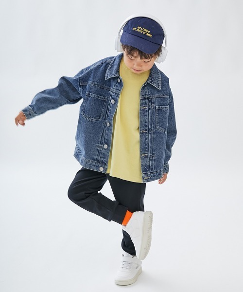 devirock（デビロック）の「ウルトラストレッチ 裾リブパンツ(綿95%やわらかタッチ)（スウェットパンツ・キッズ・グレイッシュベージュ/カーキ/ブラック/グレー系その他/パープル系その他/グリーン系その他/ネイビー/ブルー系その他・150cm/160cm/80ｃｍ/90cm/100cm/110cm/120cm/130cm/140cm）」の9枚目の写真