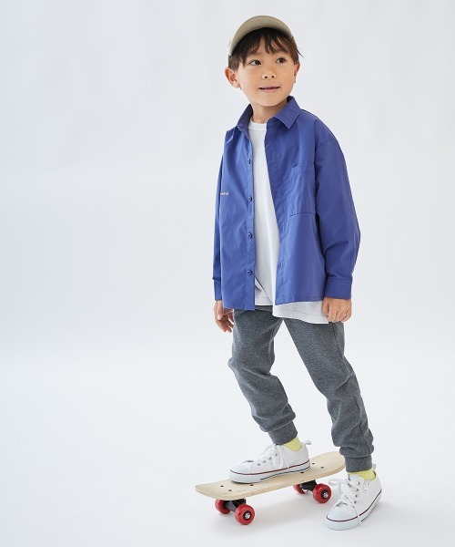 devirock（デビロック）の「ウルトラストレッチ 裾リブパンツ(綿95%やわらかタッチ)（スウェットパンツ・キッズ・グレイッシュベージュ/カーキ/ブラック/グレー系その他/パープル系その他/グリーン系その他/ネイビー/ブルー系その他・150cm/160cm/80ｃｍ/90cm/100cm/110cm/120cm/130cm/140cm）」の10枚目の写真