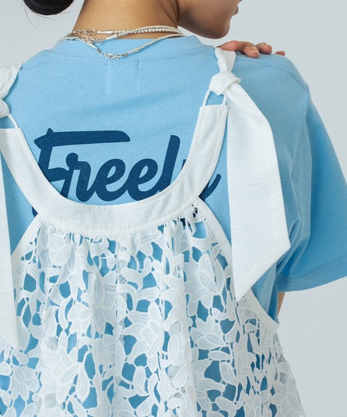 ROSE BUD(ローズバッド)の「LACE TOP(シャツ/ブラウス・レディース・ホワイト/ブラック・ONE SIZE)」の10枚目の写真