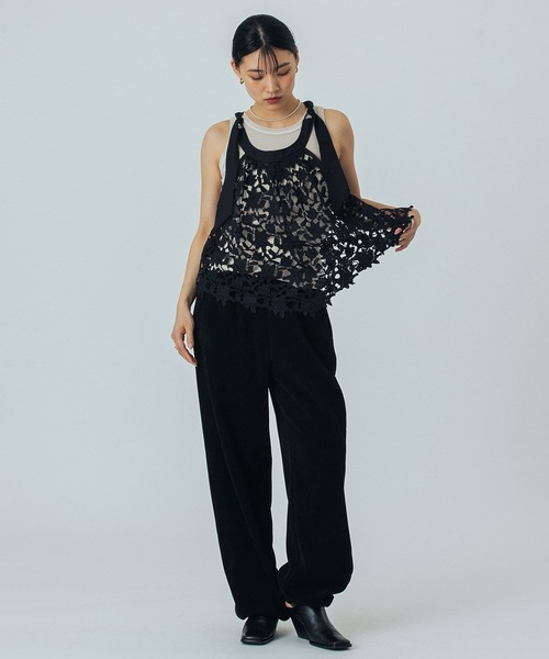 ROSE BUD(ローズバッド)の「LACE TOP(シャツ/ブラウス・レディース・ホワイト/ブラック・ONE SIZE)」の16枚目の写真