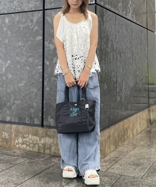 ROSE BUD(ローズバッド)の「LACE TOP(シャツ/ブラウス・レディース・ホワイト/ブラック・ONE SIZE)」の17枚目の写真
