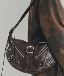 tk.TAKEO KIKUCHI | 【FANCYシリーズ】スタッズクレセントショルダーバッグ(ショルダーバッグ)