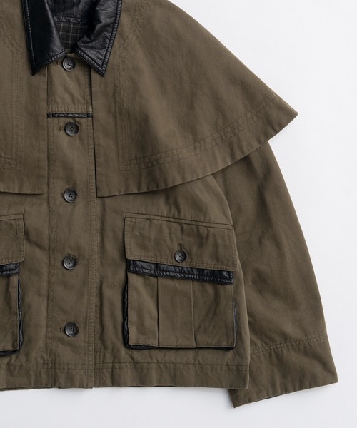 MAISON SPECIAL（メゾンスペシャル）の「Military Cape Jacket