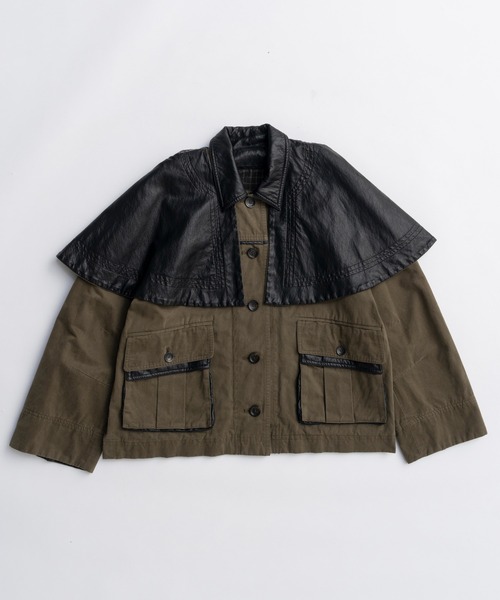 MAISON SPECIAL（メゾンスペシャル）の「Military Cape Jacket