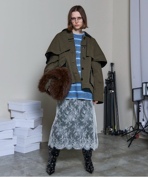 MAISON SPECIAL（メゾンスペシャル）の「Military Cape Jacket