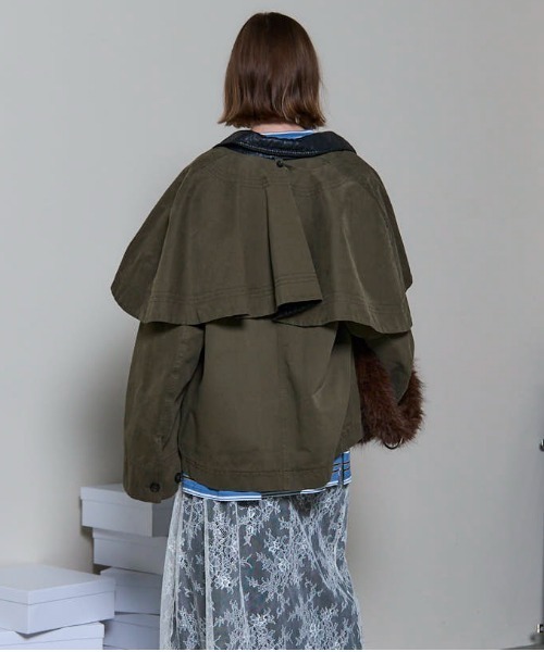 MAISON SPECIAL（メゾンスペシャル）の「Military Cape Jacket