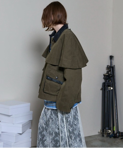 MAISON SPECIAL（メゾンスペシャル）の「Military Cape Jacket