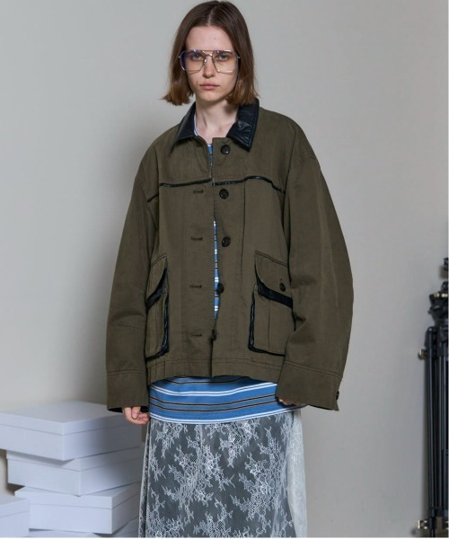 【25aw 新品】メゾンスペシャル　Military Cape Jacket MAISON SPECIAL（メゾンスペシャル）の「Military Cape Jacket