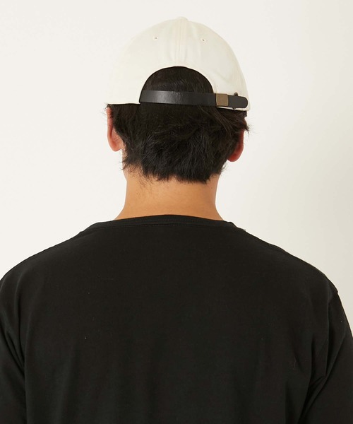 コットンツイル REVERSAL BBパッチ レザーストラップ ベースボールキャップ