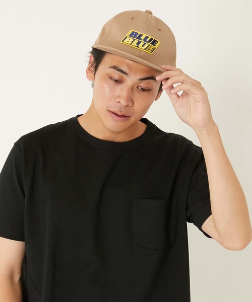 コットンツイル REVERSAL BBパッチ レザーストラップ ベースボールキャップ