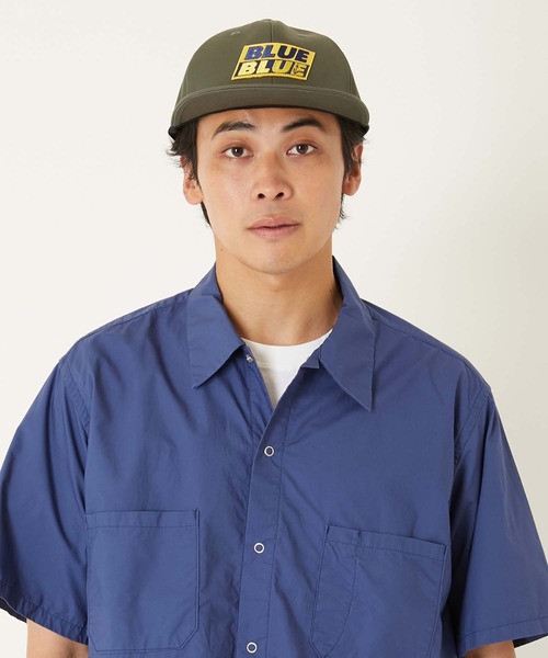 コットンツイル REVERSAL BBパッチ レザーストラップ ベースボールキャップ