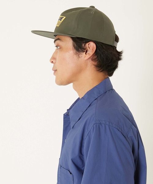コットンツイル REVERSAL BBパッチ レザーストラップ ベースボールキャップ