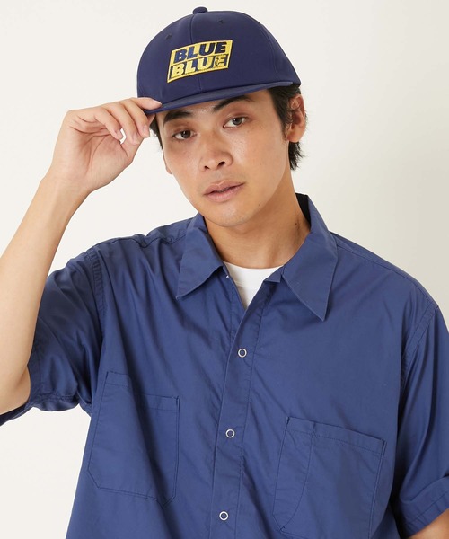 コットンツイル REVERSAL BBパッチ レザーストラップ ベースボールキャップ