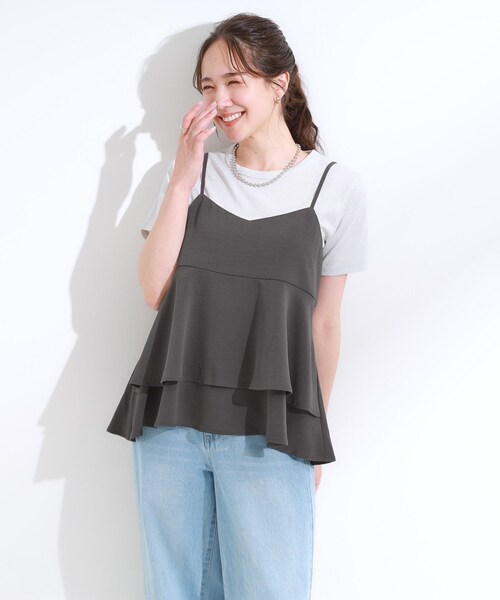 ディアンドル☆サルート☆新品☆キャミソール☆Mのみ☆07☆BE r113-1.jpg