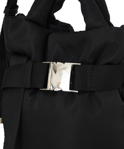 OUTDOOR PRODUCTS（アウトドアプロダクツ）の「【ブラウンROSE BUD別注カラー】(OUTDOOR)2WAY BELT SHOULDER BAG（トートバッグ・レディース・ブラック/ブラウン・ONE SIZE）」の12枚目の写真