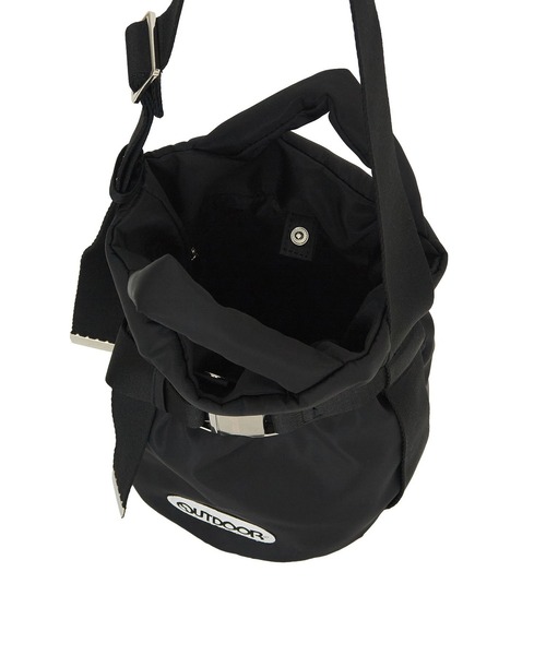 OUTDOOR PRODUCTS（アウトドアプロダクツ）の「【ブラウンROSE BUD別注カラー】(OUTDOOR)2WAY BELT SHOULDER BAG（トートバッグ・レディース・ブラック/ブラウン・ONE SIZE）」の15枚目の写真