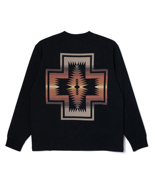 PENDLETON(ペンドルトン)の「PENDLETON/ペンドルトン バックプリント ロングスリーブ Tシャツ(Tシャツ/カットソー・メンズ・ホワイト/ブラック・MEDIUM/LARGE)」の13枚目の写真