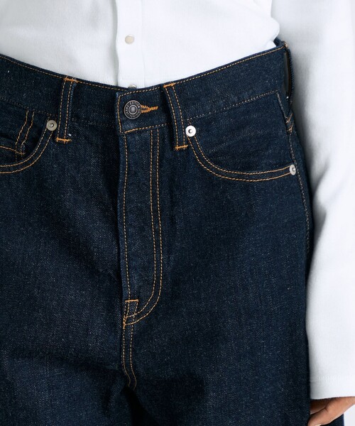 EDITION（エディション）の「ワンウオッシュエッセンシャルデニム バルーンパンツ（デニムパンツ・レディース・ネイビー・38/36/34）」の6枚目の写真
