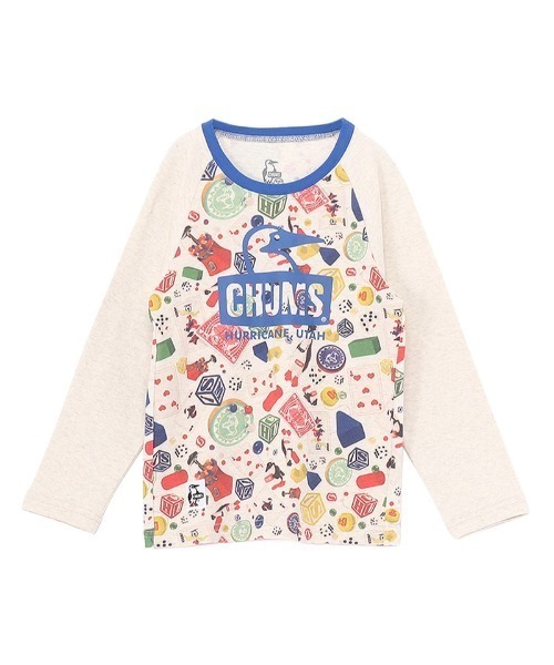 CHUMS（チャムス）の「【CHUMS】Kids Patterned L/S T-Shirt（Tシャツ/カットソー・キッズ・その他2/その他1・X-LARGE/LARGE/MEDIUM）」の2枚目の写真