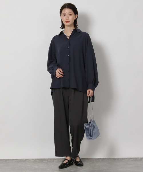 LAKOLE（ラコレ）の「ダブルクロススリムパンツ / 577707（その他パンツ・レディース・ブラウン/ブラック/チャコールグレー・MEDIUM/LARGE）」の10枚目の写真