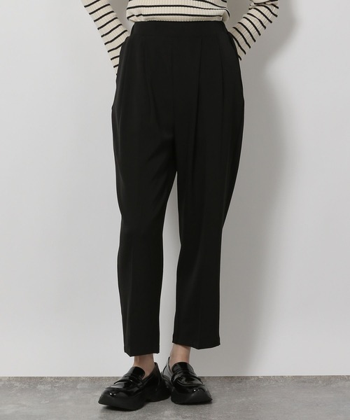 LAKOLE（ラコレ）の「ダブルクロススリムパンツ / 577707（その他パンツ・レディース・ブラウン/ブラック/チャコールグレー・MEDIUM/LARGE）」の7枚目の写真