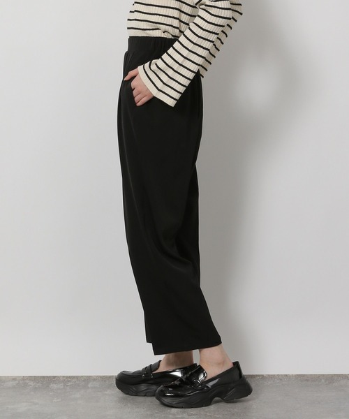 LAKOLE（ラコレ）の「ダブルクロススリムパンツ / 577707（その他パンツ・レディース・ブラウン/ブラック/チャコールグレー・MEDIUM/LARGE）」の8枚目の写真