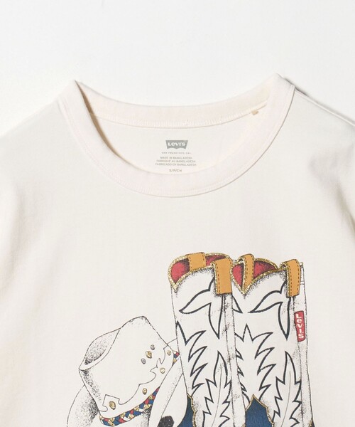 Levi's（リーバイス）の「【国内EXCLUSIVE】＜Levi's＞COWBOY Tシャツ（Tシャツ/カットソー・レディース・オフホワイト・S）」の10枚目の写真
