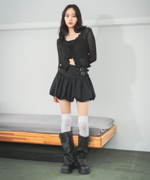 3.3 Field Trip （3.3フィールドトリップ）の「3.3 Field Trip／カバーロングブーツ（ブーツ・レディース・ブラック/ブラウン・LARGE/MEDIUM）」の22枚目の写真