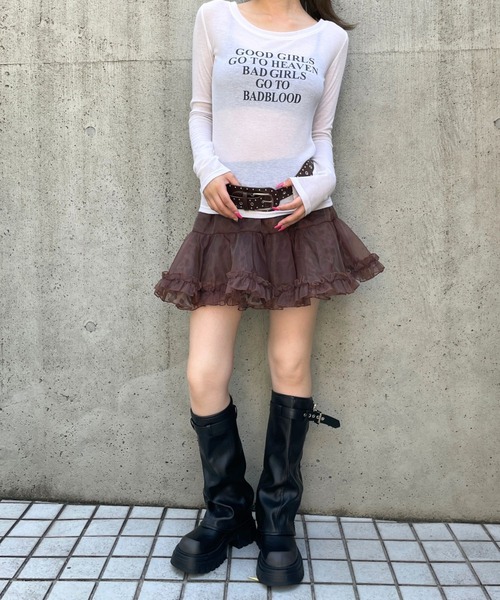 3.3 Field Trip （3.3フィールドトリップ）の「3.3 Field Trip／カバーロングブーツ（ブーツ・レディース・ブラック/ブラウン・LARGE/MEDIUM）」の10枚目の写真