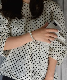 BROTHERHOOD（ブラザーフッド）の「【eY】Luxury Pearl Wrist Strap（スマホグッズ）」