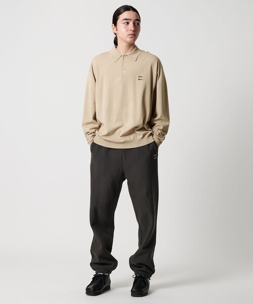 CITEN(シテン)の「<CITEN>ハイゲージニットポロ(ニット/セーター・メンズ・ブラック/ベージュ・L/M)」の6枚目の写真