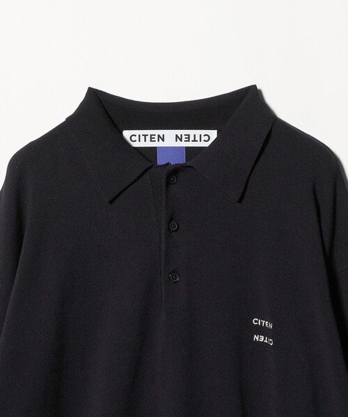 CITEN(シテン)の「<CITEN>ハイゲージニットポロ(ニット/セーター・メンズ・ブラック/ベージュ・L/M)」の12枚目の写真