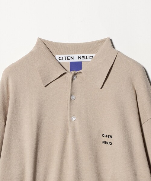 CITEN(シテン)の「<CITEN>ハイゲージニットポロ(ニット/セーター・メンズ・ブラック/ベージュ・L/M)」の18枚目の写真