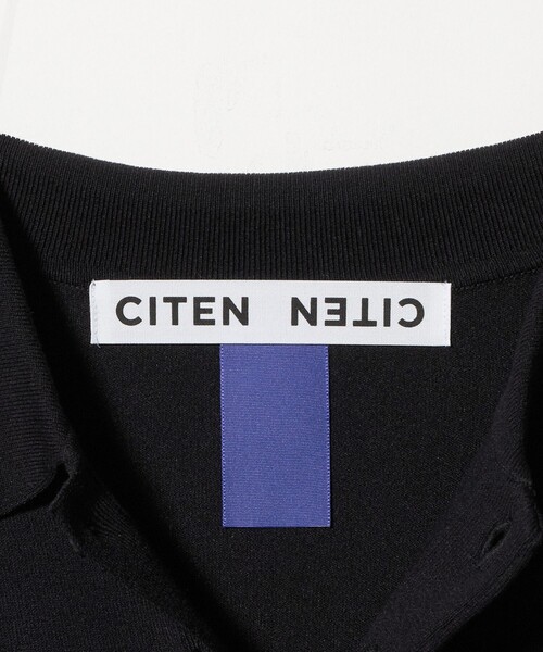 CITEN(シテン)の「<CITEN>ハイゲージニットポロ(ニット/セーター・メンズ・ブラック/ベージュ・L/M)」の20枚目の写真